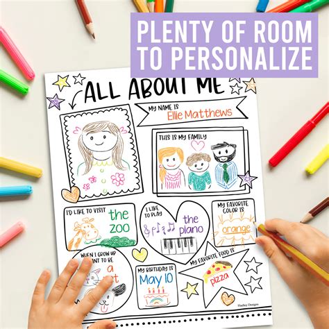 Star Student "Read All About Me" Posters - Set of 20