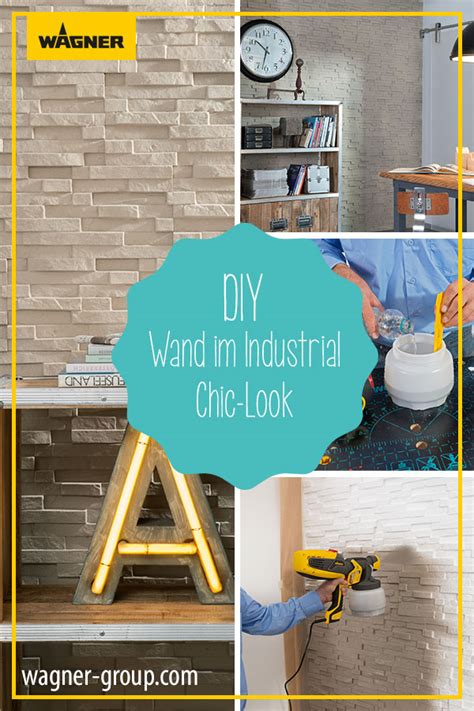 Wand im Industrial Chic Look sprühen | How-To | WAGNER