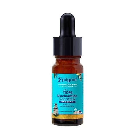 Pilgrim 10% Niacinamide Face Serum For Acne Marks 10ml | Fades ...
