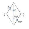 find the equivalent capacitance between points a and b in the ...