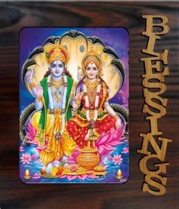 pnf Vishnu Laxmiji Religious Frame-20797 Religious Frame Price in India ...