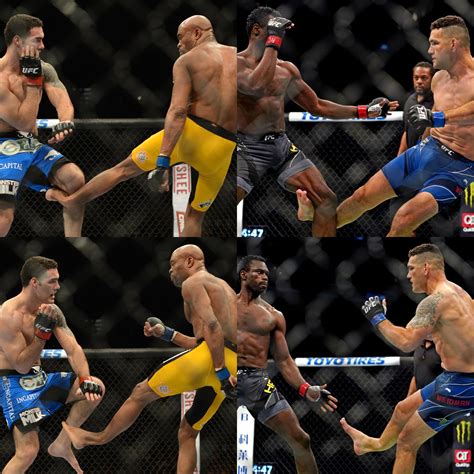 7 years ago, Anderson Silva infamously broke his leg while attempting a ...