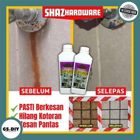 Stain Remover Cement Remover HEAVY DUTY Bathroom Cleaner Floor Stain ...