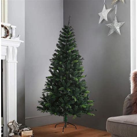 Buy eCraftIndia 5 Feet Green Artificial Christmas Tree Xmas Pine Tree ...