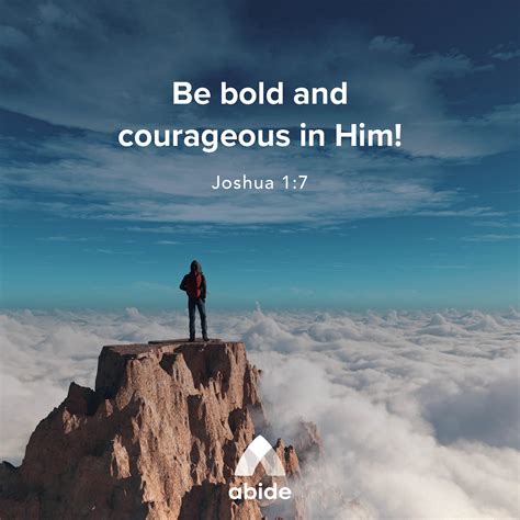 A Call to Living Courageously - Joshua 1:7 | Abide