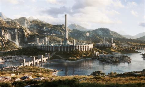 Download wallpaper clouds, mountains, nature, the city, the game ...