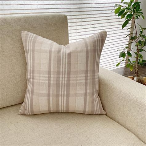 Tartan Neutral | Fall Cushion Covers by Studio Covers