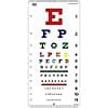 Buy Snellen Color Eye Chart Non-Reflective Matte Finish Wall Eye Chart ...