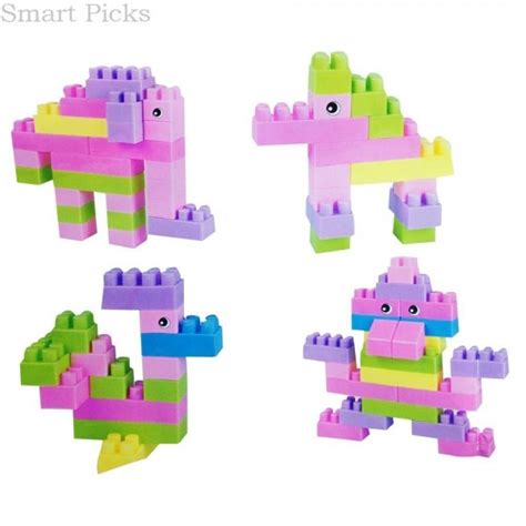 Smart Picks Building Blocks, Multi Color (110 Pieces)