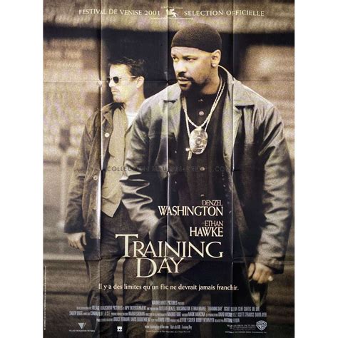 TRAINING DAY French Movie Poster - 47x63 in. - 2001