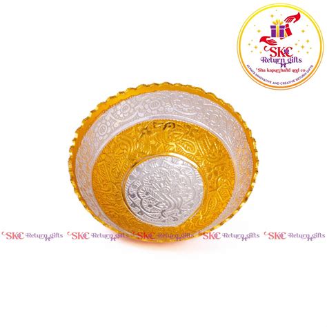 Two Tone Metal Pooja Bowl – Sha Kapurchand & Co