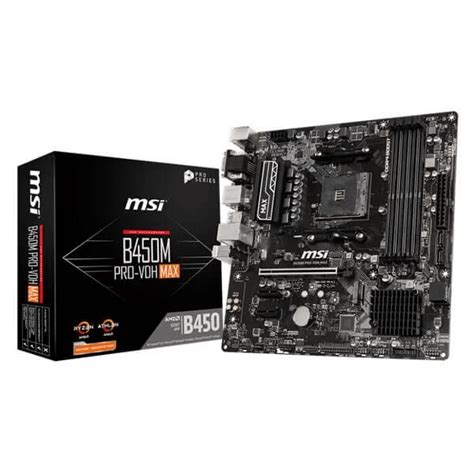Buy MSI B450M PRO VDH MAX Motherboard at Best Price in India ...