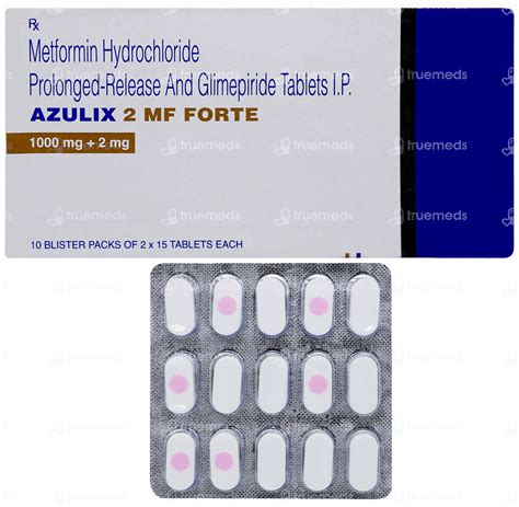Azulix 2 Mf Forte Tablet 15: Uses, Side Effects, Price & Substitutes