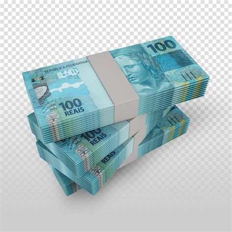 3d realistic brazil money banknotes real brazilian currency | Free PSD