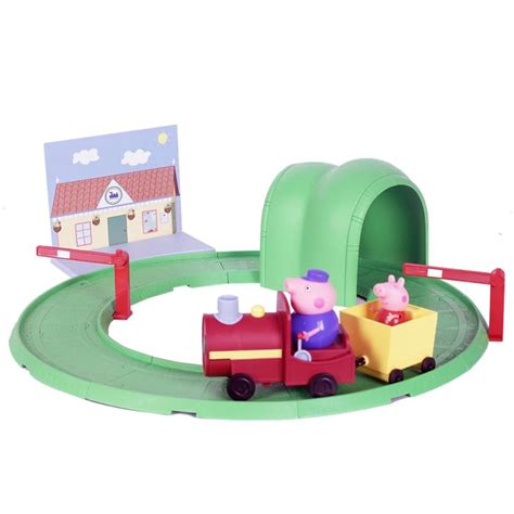 Pep Peppa Pigs Grandpa Train N Track Set By Hasbro - www ...