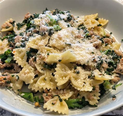 Kale and Italian Sausage Pasta - Jim Cooks Food Good!