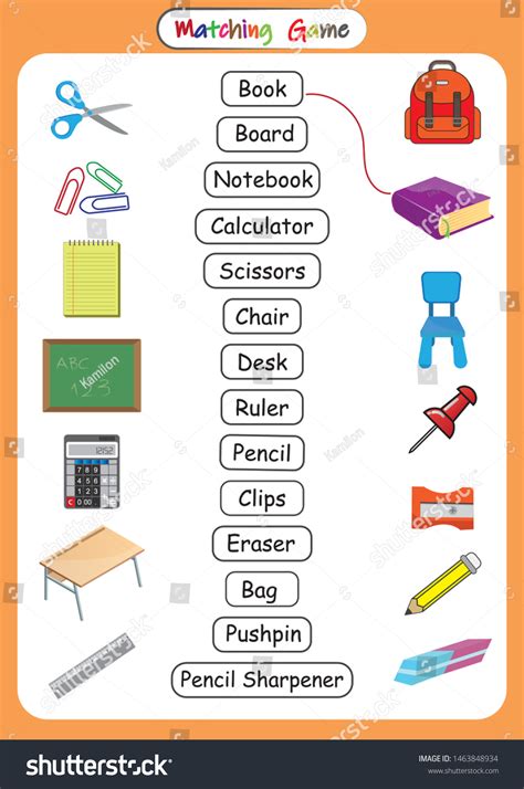 Classroom Objects Vocabulary 的图像结果