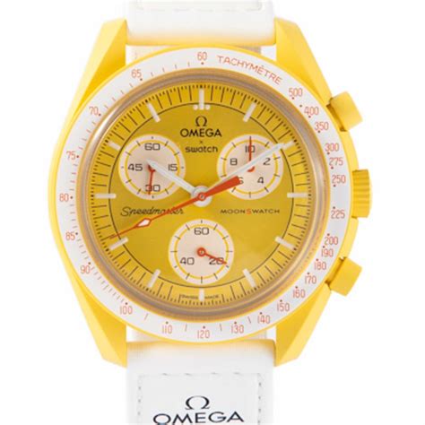 Omega X Swatch Bioceramic Moonswatch Collection - Mission to Sun ...