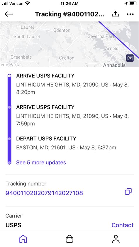 Unable to get priority mail from Linthicum distribution center. It has just been sitting there ...