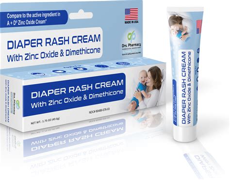 Diaper Rash Cream W/ Zinc Oxide – drpharmacy