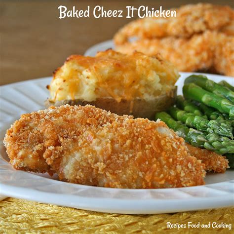 Baked Cheez-It Chicken