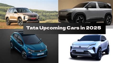 Upcoming Tata Cars in India 2025 – Complete List with Expected Launch ...