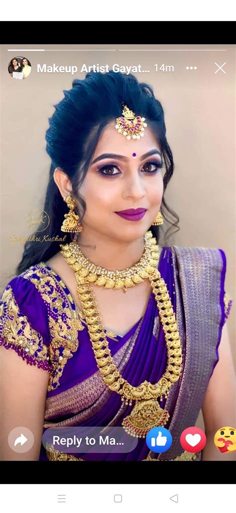 Pin by Shivani Gadgi on Hair styles | South indian wedding hairstyles ...