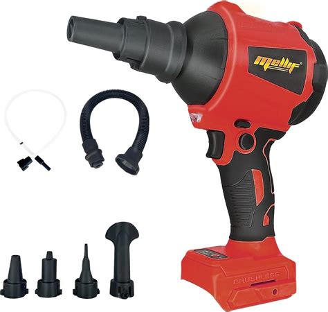 Mellif High Volume Compressed Air Duster for Milwaukee 18V Battery - 3 ...