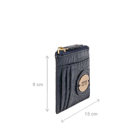 Buy Blue Dinah W2 Card Holder Online - Hidesign