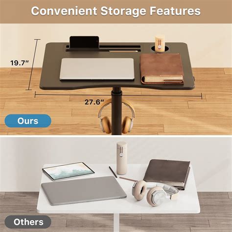 JYLHJOYSEEKER Mobile Standing Desk, 28 inch Rolling Standing India | Ubuy