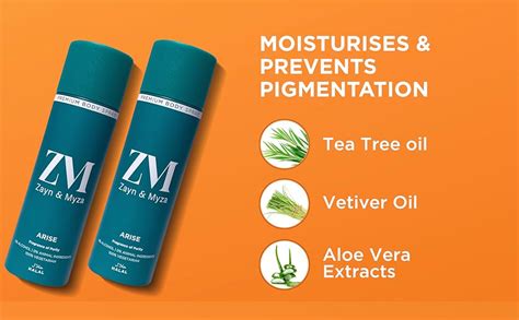 Buy ZM Zayn & Myza Arise No Alcohol Deo for Men | Long Lasting ...