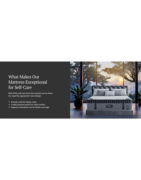 Puffy Monarch Hybrid Mattress - The Mattress and More Outlet Hiram