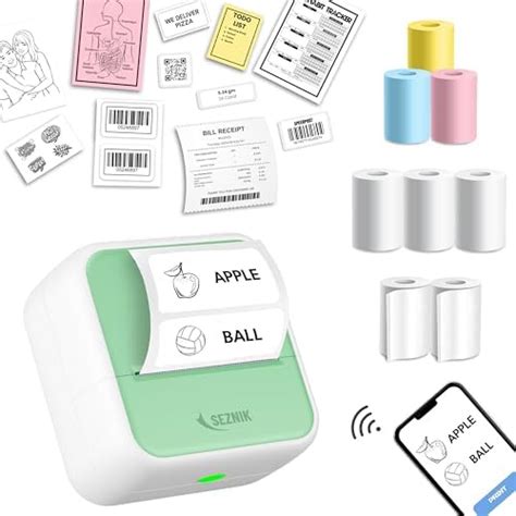 Phomemo Bluetooth Label Maker Machine- M110 Mini Thermal Label Maker ...