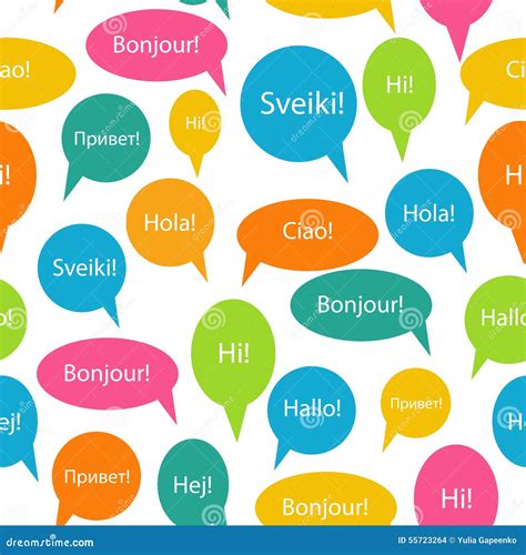 Hello In Danish Hej. Funny Hand Drawn Illustration Of Monument Of Hans ...