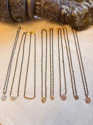 Daily Wear Silver Mangalsutra in 925 Silver | 925 Silver Jaipur – 925 ...