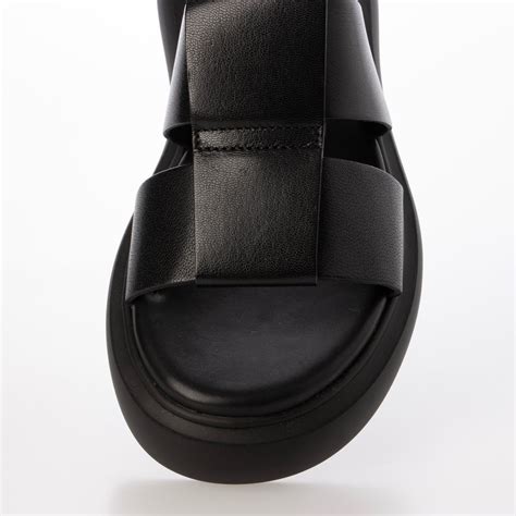 バガボンド VAGABOND ヴァガボンド 厚底レザースライドサンダル （ブラック） -レディースシューズ・靴の公式通販サイト | ハーモニー ...