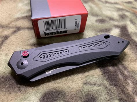 A Kershaw 7800BLK Launch 6 New in Box - KershawGuy.com