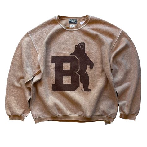 ブラウン大学 BOOKSTORE BROWN UNIVERSITY SWEAT col BROWN スリフティルック | STORE old ...