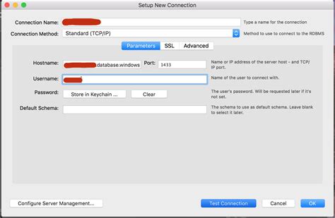 Image result for Connect Workbench to MySQL Server