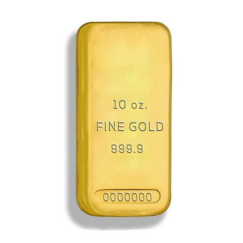 10 oz Gold Bar - Buy 10 Ounce Gold Bars Online