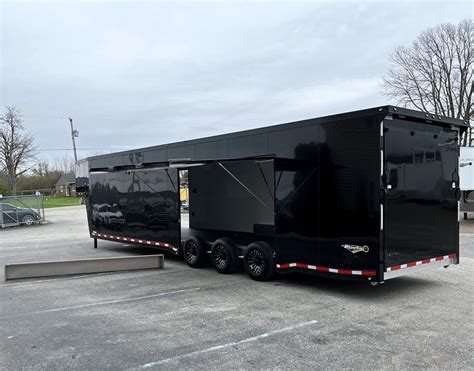 44ft ATC ROM 500 Gooseneck Car Hauler | Millennium Trailers