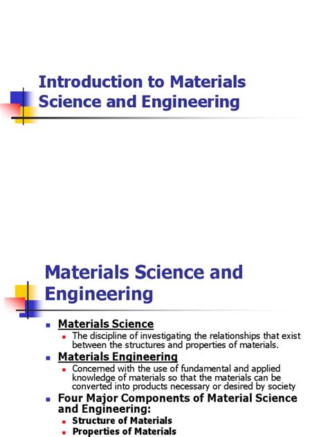 Image result for Material Science Introduction