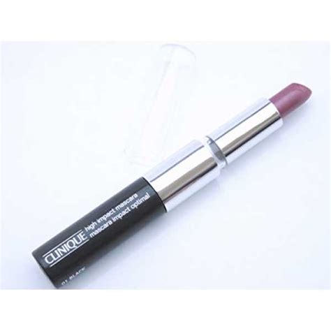 Clinique Lipstick/Mascara Duo (33 Raspberry Glace/01 Black) - As Shown ...