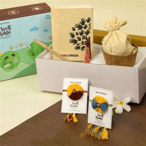 Eco-friendly gift for raksha bandhan for your brother by Indigifts.