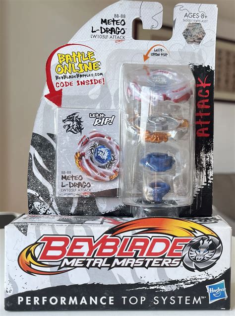 Beyblade Metal Masters Galaxy Pegasus Vs Meteo L Drago