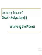 DMAIC Analyze Phase 的图像结果