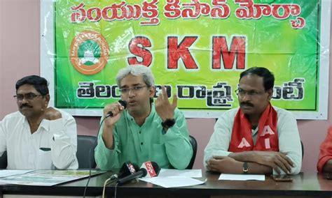 Telangana tenant farmers protest for state recognition, announce Praja ...