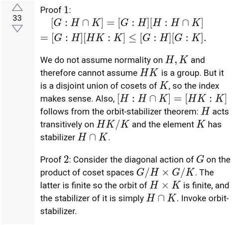 Let \ud835\udc3a be a group and \ud835\udc3b and \ud835\udc3e be ...