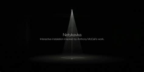 Netykavka #1 - interactive installation | PolymorphArt.net