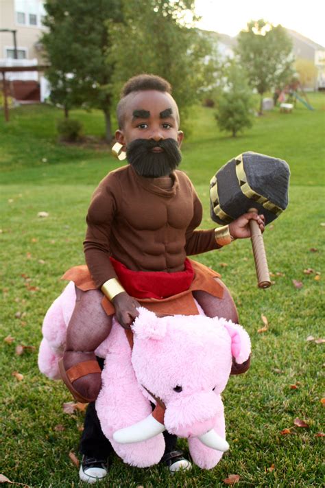 Our little Clash of Clans Hog Rider 2014 costume | Clash of clans ...